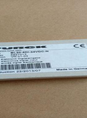 BL20-4DI-24VDC-N 6827013 图尔克TURCK模块议价
