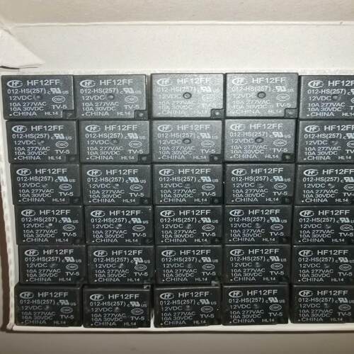 宏发继电器 HF12FF / 012-HS继电器，12VDC
