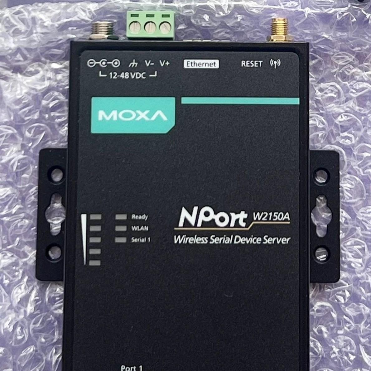 NPort W2150A全新MOXA摩莎无线联网服务器RS-议价