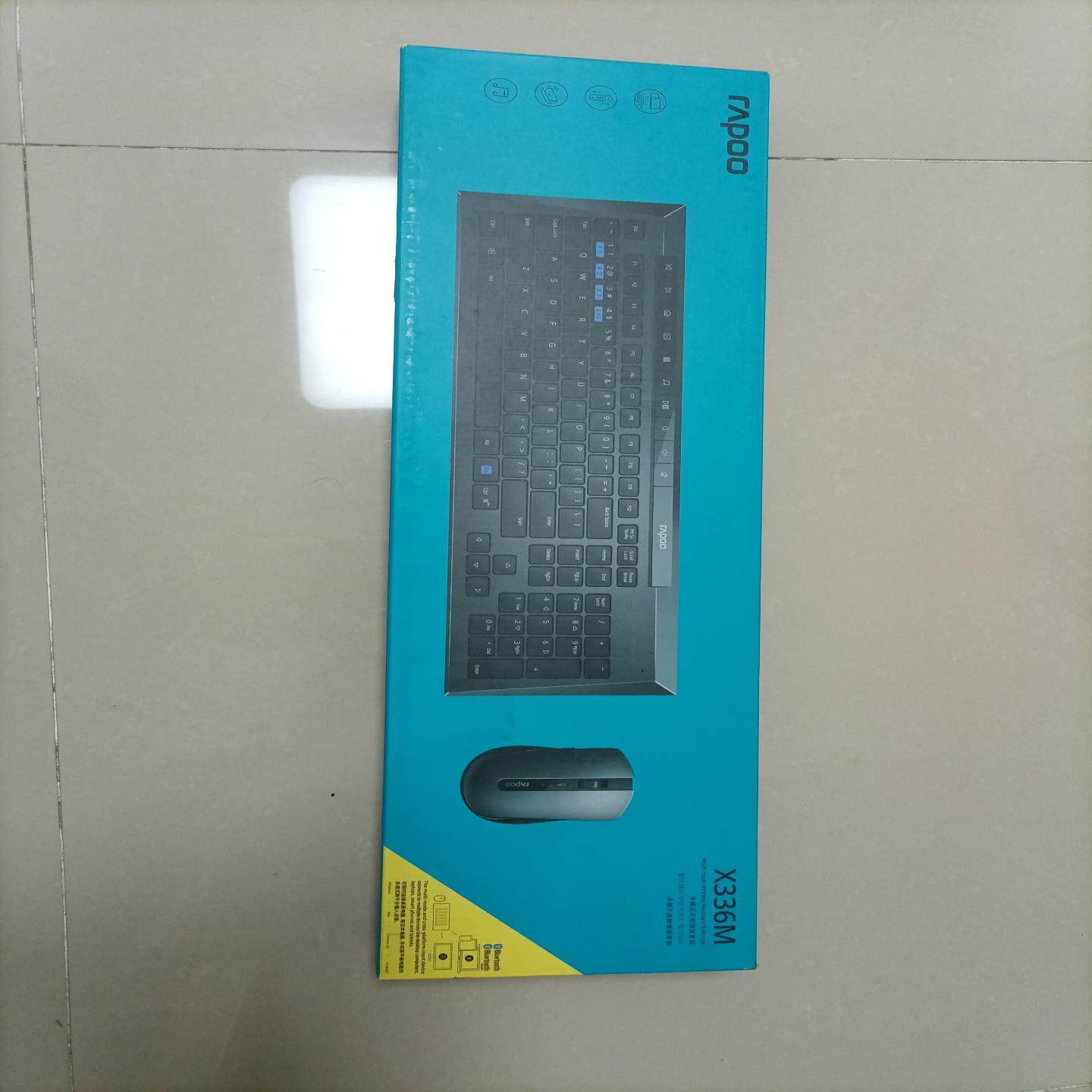 雷柏全新多模式无线键鼠套装X336M