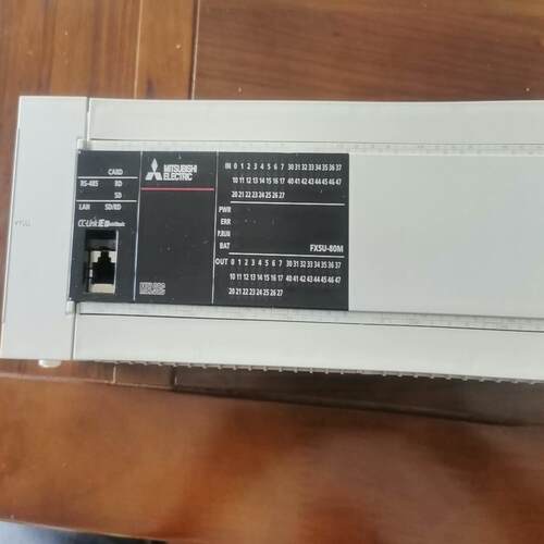 FX5U-80MT/ES，拆机，成色如图新，功能包好。21年