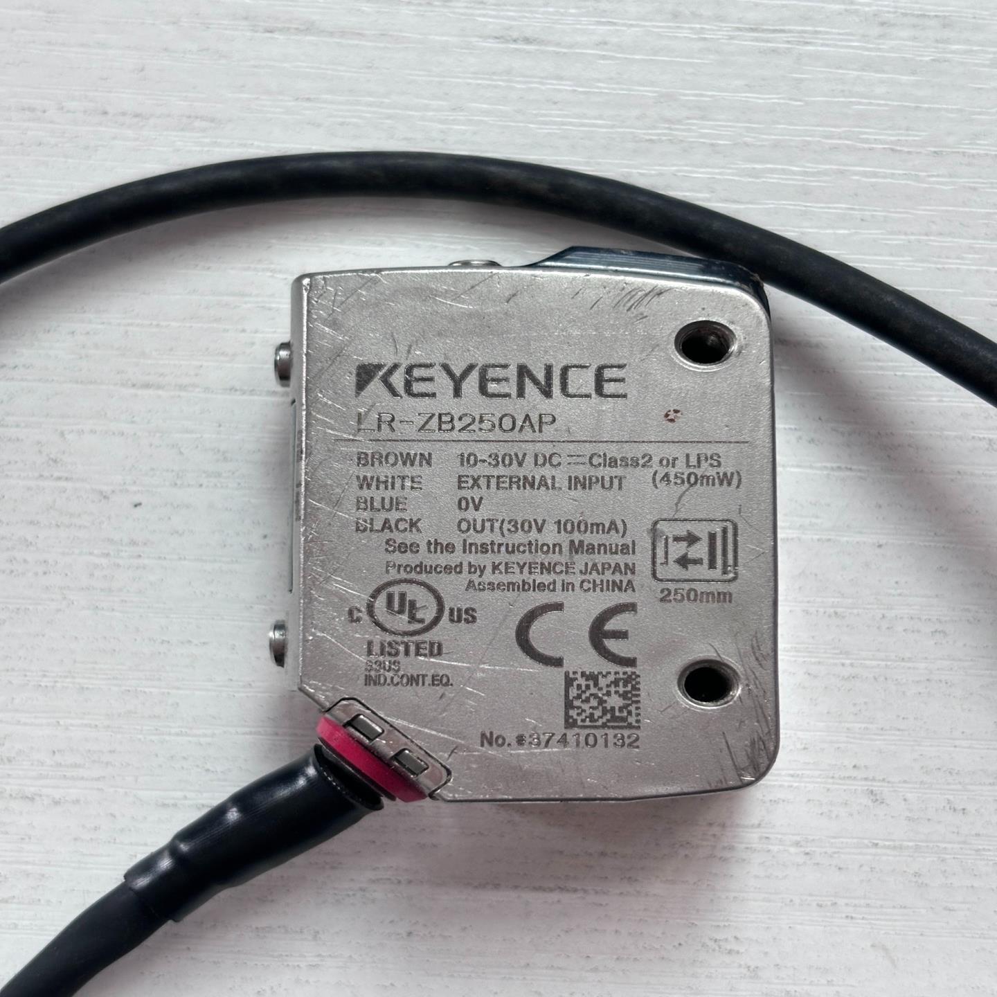 （设备配件），ZB250AP，，拍摄KEYENCE士实物LR-基恩传感器