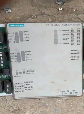 APOGEE系统西门子楼宇控制系统，拆机几个 成色实拍 功能