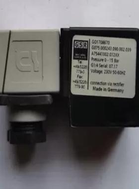 [德峰]2-DSLX 德国GSR电磁阀线圈A75441002.012