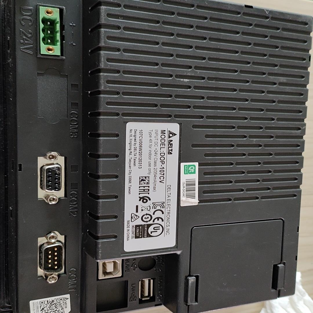Delta/台达触摸屏 DOP-107CV 成色好，用