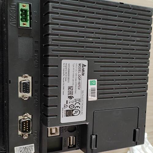 Delta/台达触摸屏 DOP-107CV 成色好，用