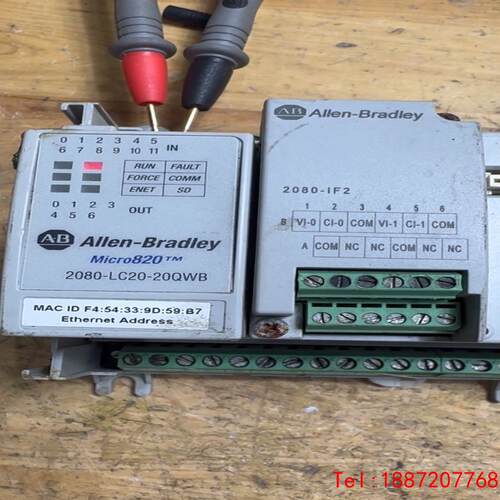 【非标价】ab，2080-lc20-20qwb，2080-if12，通