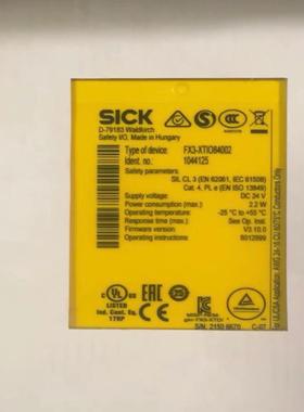 传感器德国西克全新原装正品FX3-XTIO84002，