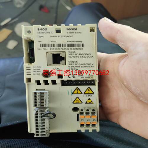 【荣强工控】伦茨8400  变频器主板  拆机包好用。5.5KW
