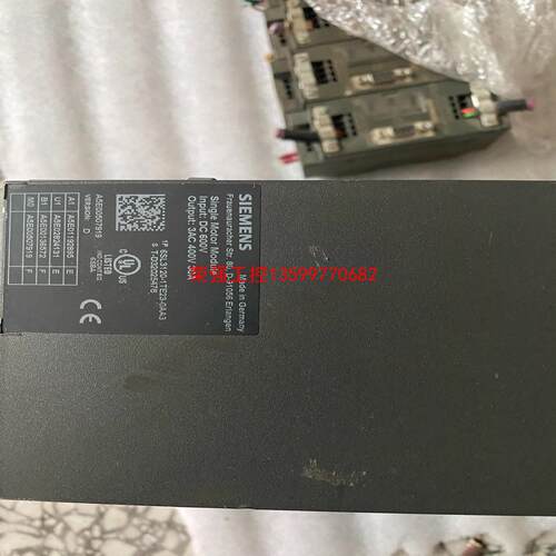 【荣强工控】西门子驱动器6SL3120-1TE23-0AA3拆机，成色如