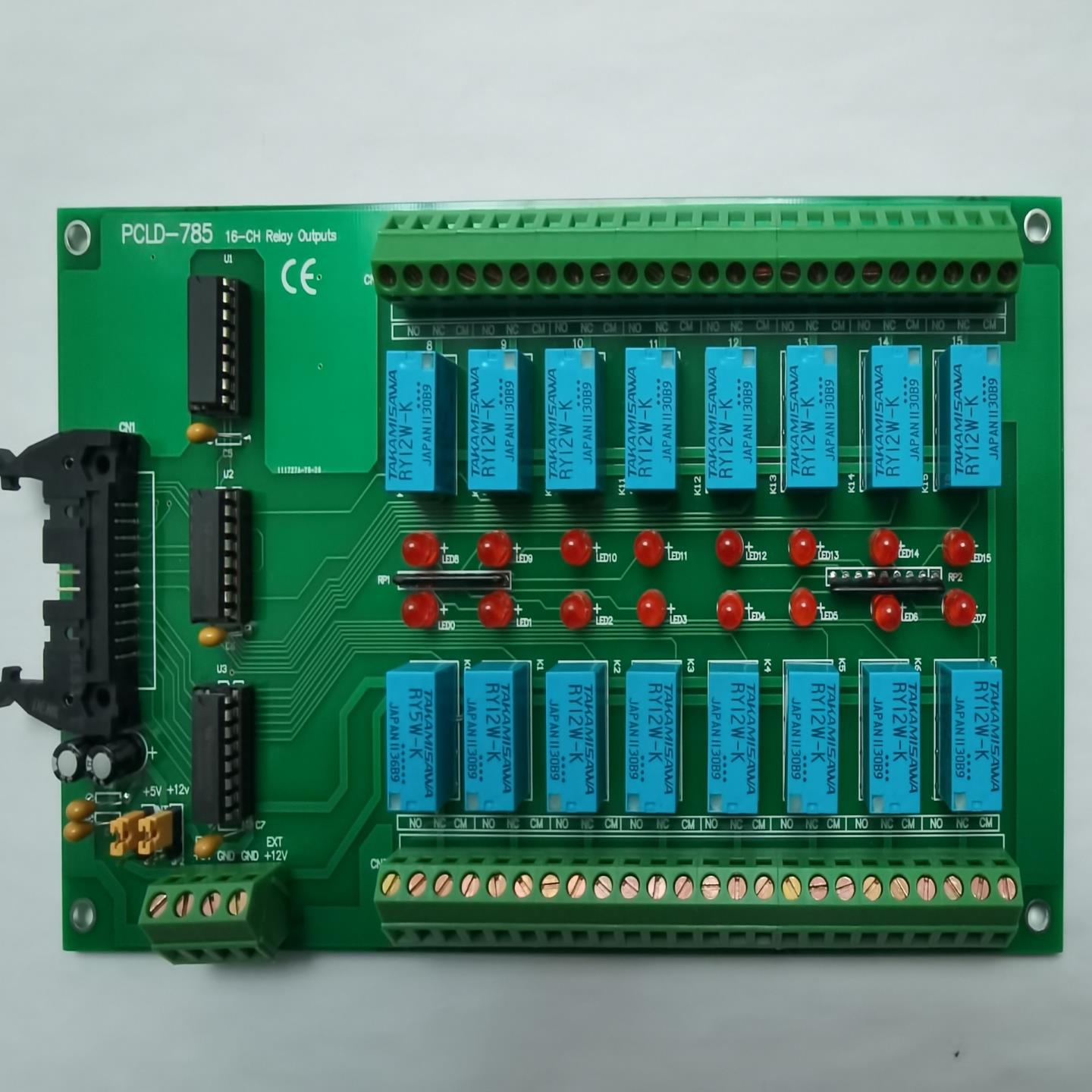 PCLD-785    全新16路继电器卡，两年。