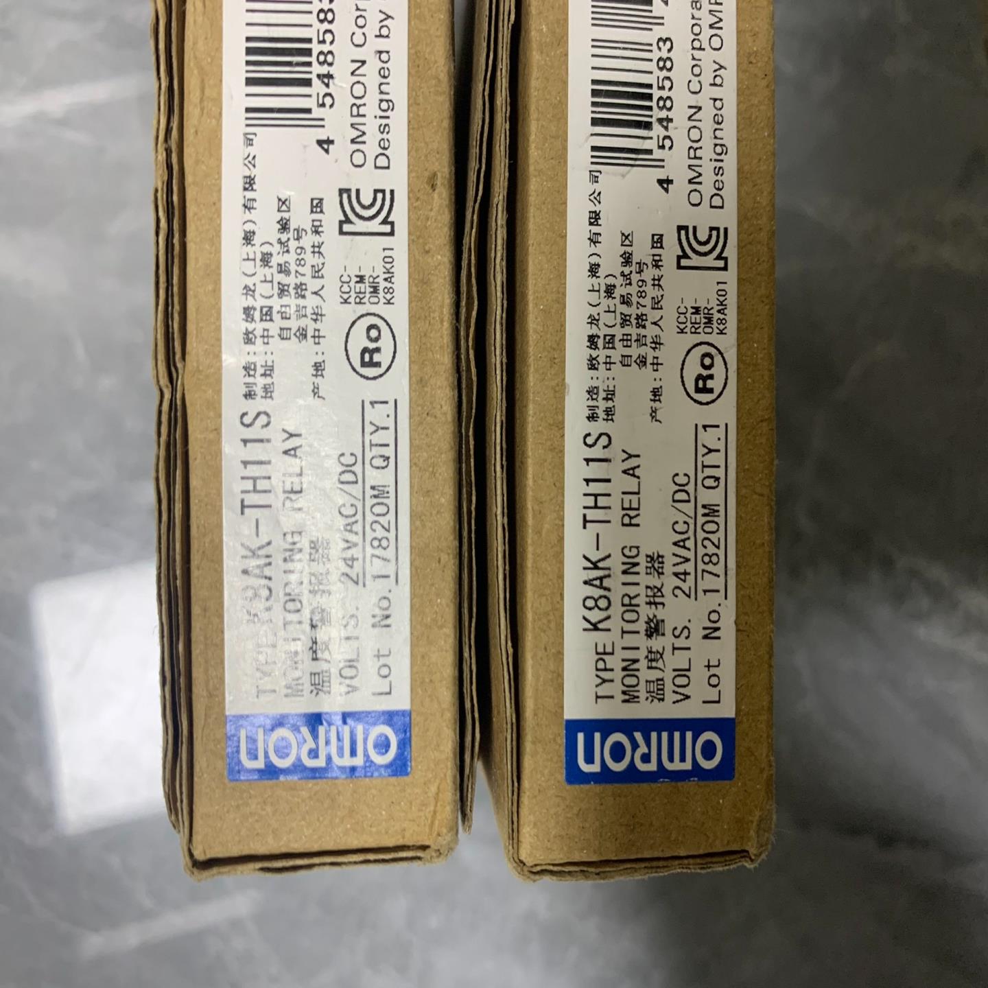 欧姆龙原装正品K8AK-TH11S AC/DC24温度报警器