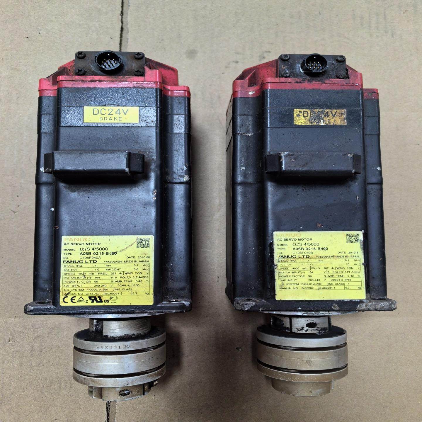 （设备配件）-电机-B400销售抱闸，A06B带0215