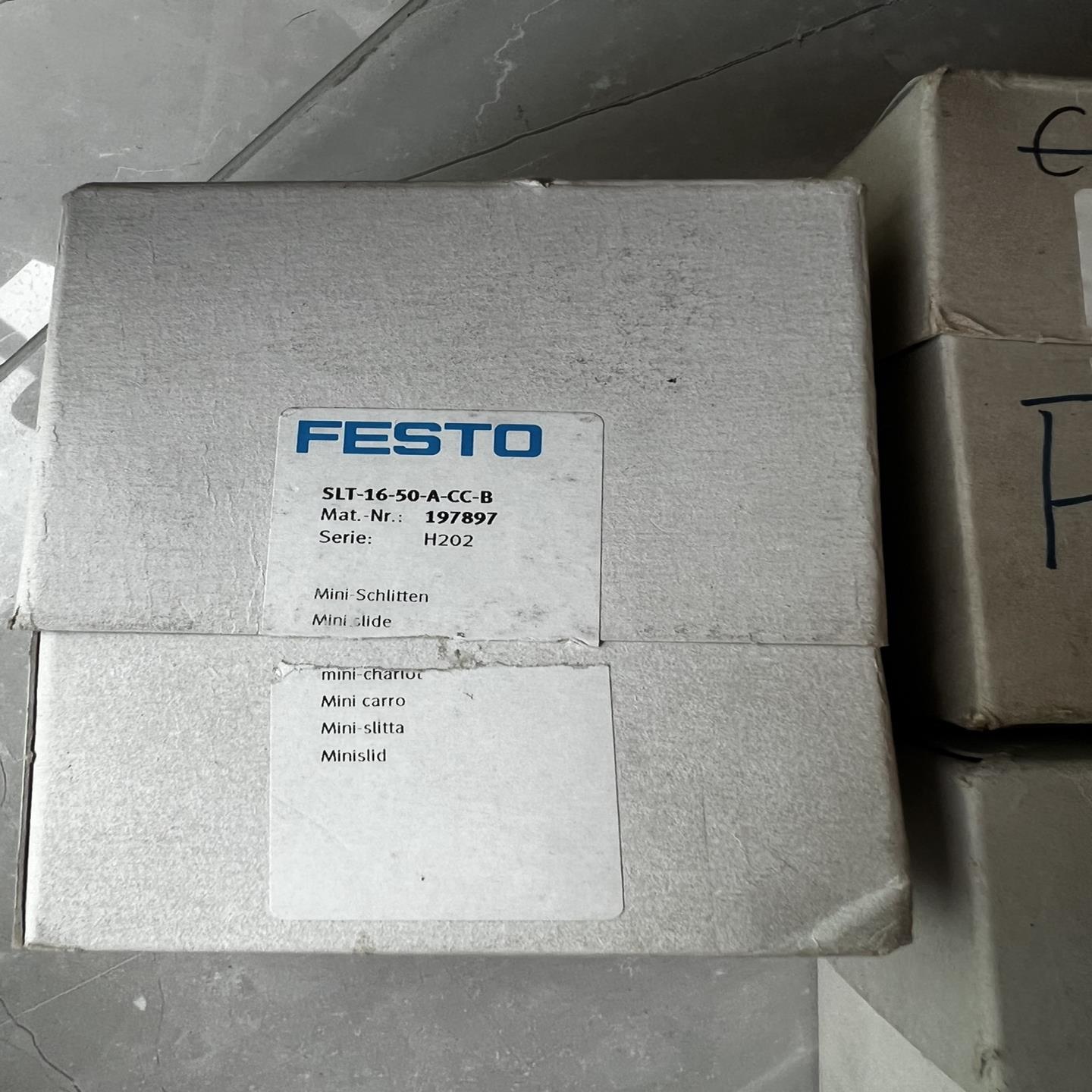 FESTO原装滑台气缸 SLT-16-50-A-CC-B 1