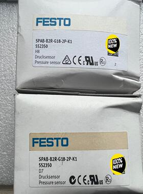 原装FESTO费斯托552350压力传感器SPAB-B2R-