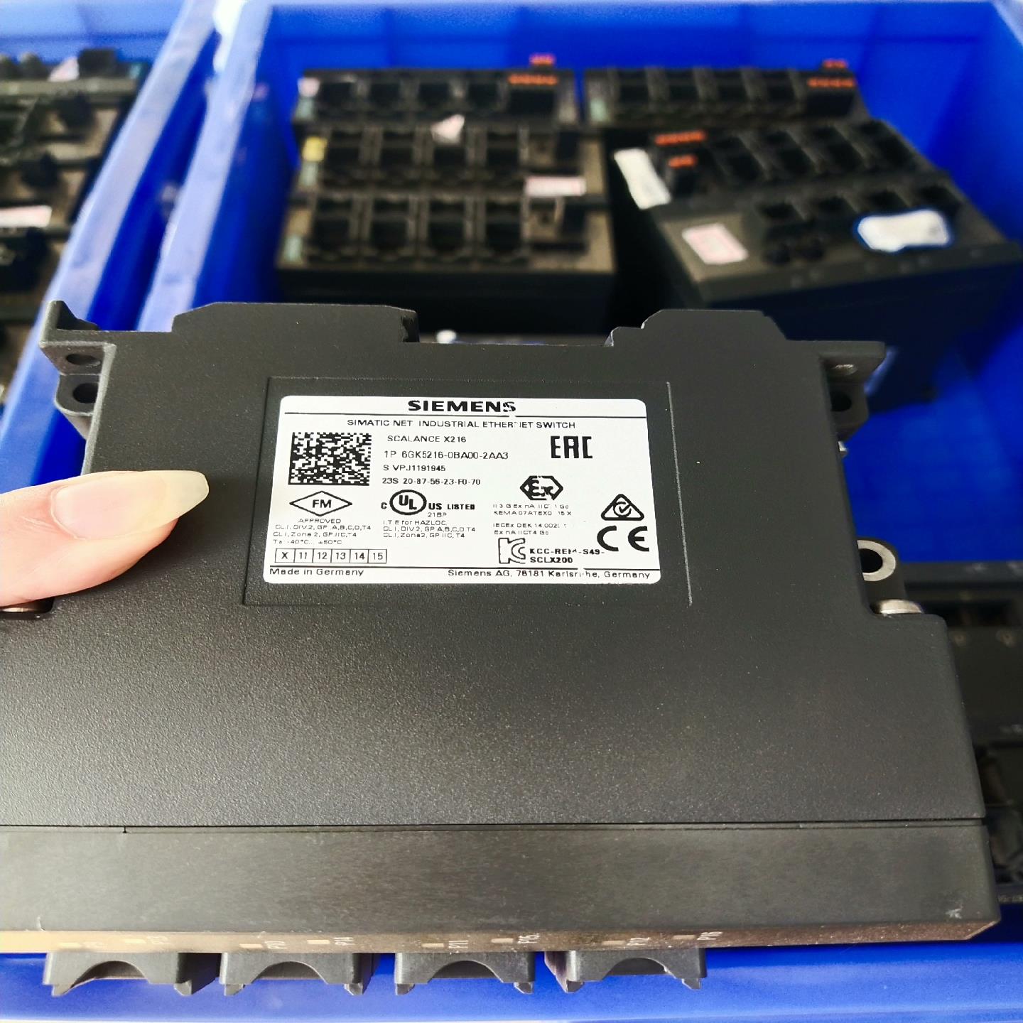 （设备配件）西门子6GK5216-0BA00-2AA3，99新有包装，功