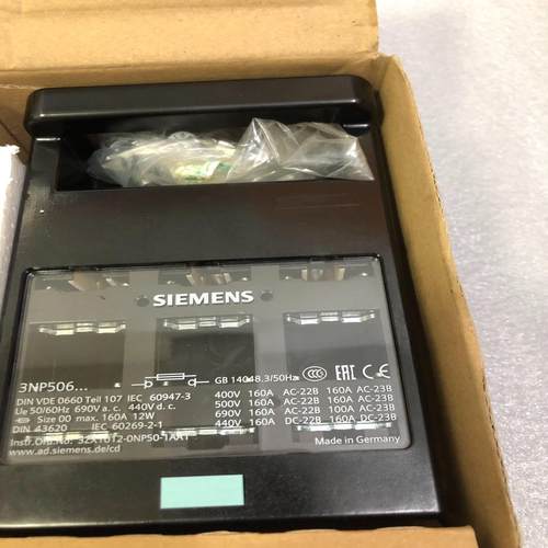 [德峰]西门子熔断器式隔离开关3NP5060-0CA00 160A