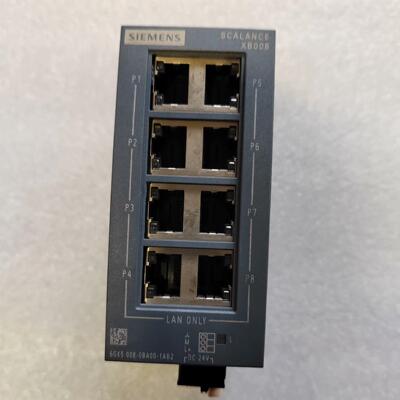 {雅致机械商行}西门子6GK5008-0BA00-1AB2交换机成色99新