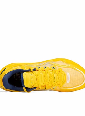 李宁 驭帅16 V2 䨻科技 轻质透气 防滑耐磨 篮球鞋 耀黄色 40