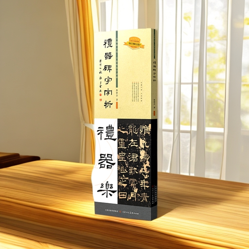 礼器碑字字析 张建会 著礼器碑542个字组逐字视频解析