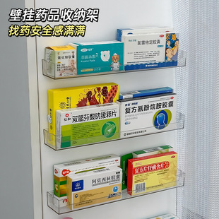 多层柜门透明大容量置物架家用衣柜品分类盒壁挂品收纳盒