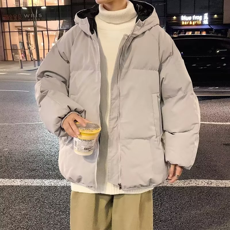 棉衣男款秋冬季潮牌宽松面包棉服潮流大码加厚保暖棉袄子情侣