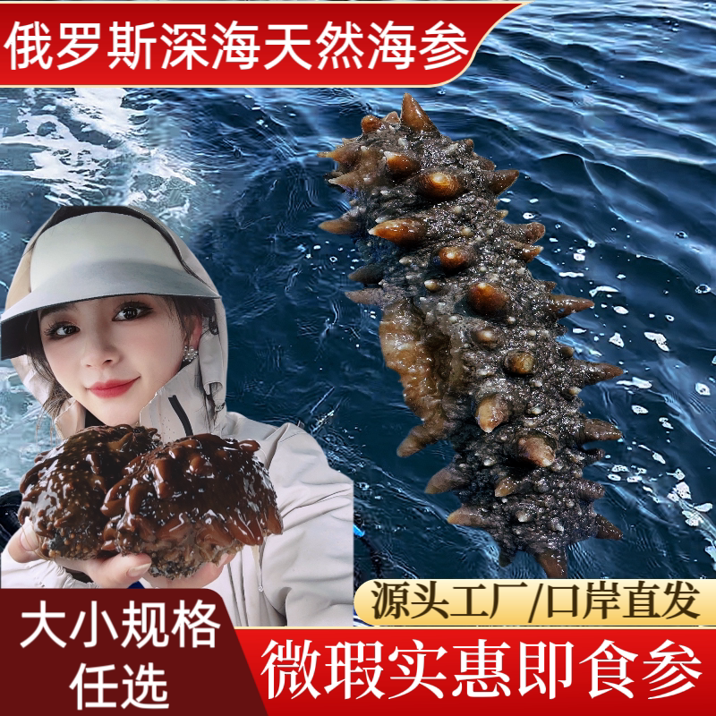 俄罗斯红参即食海参底价走量