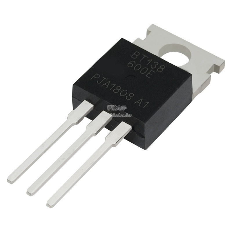 直插三极 BT138-600E 三端双向可控硅12A 600V TO-220 BT138-600