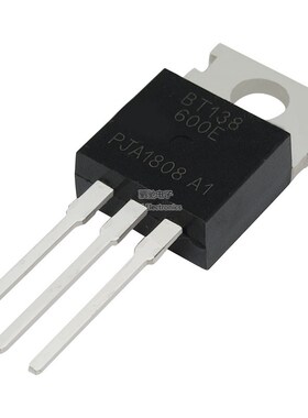直插三极 BT138-600E 三端双向可控硅12A 600V TO-220 BT138-600