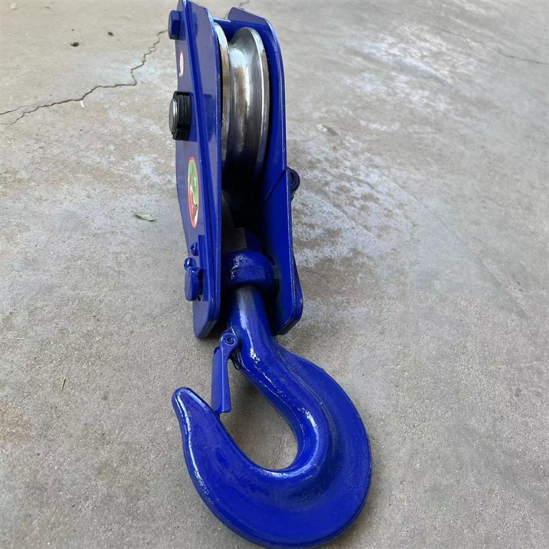 起重滑车加i厚轴承轴承钢轮国标钢丝绳滑轮组