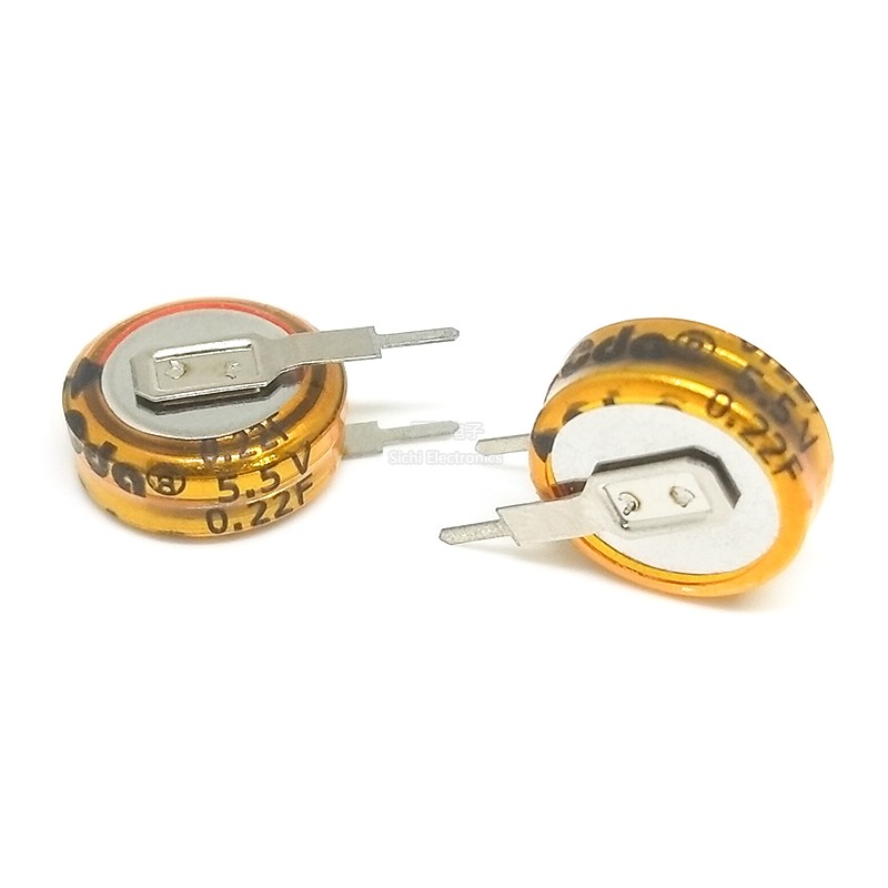 V型 超级法拉电容5.5V0.022/0.047/0.1/0.33/0.47/1/1.5/4.0/5.0F