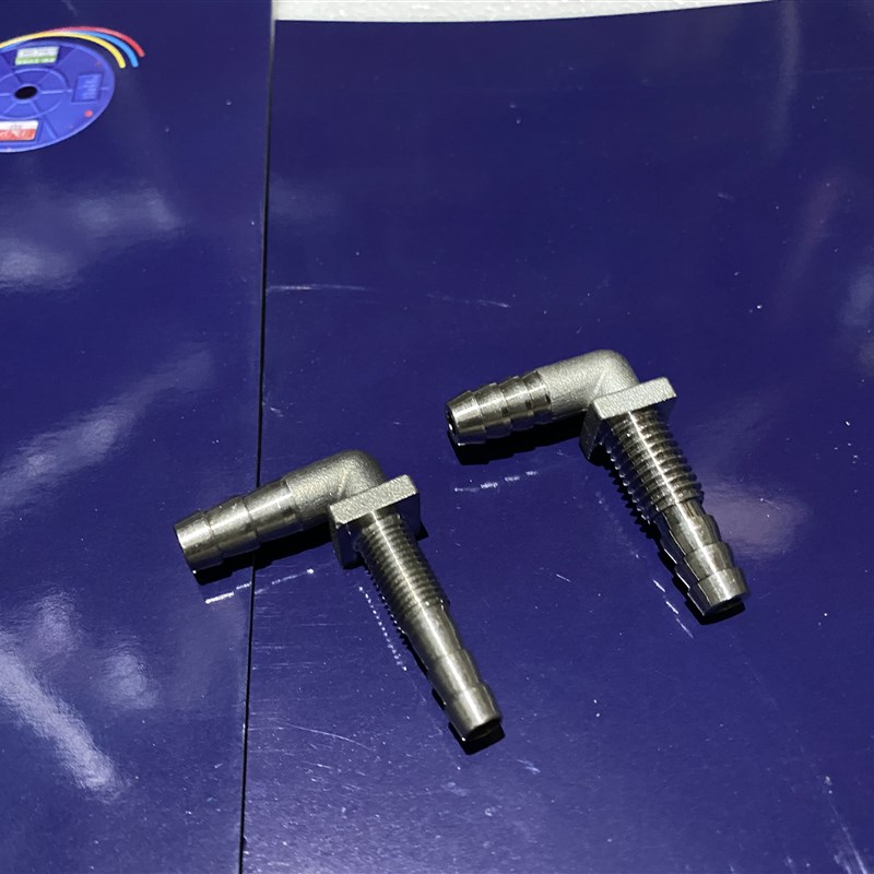 304不锈钢穿板过板隔板宝塔8转6变径弯头