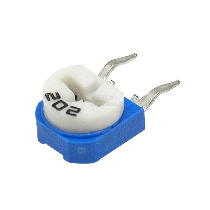 RM063蓝白立式可调电阻100R-1M 1K2K4.7K5K10K20K50K100K200K500K