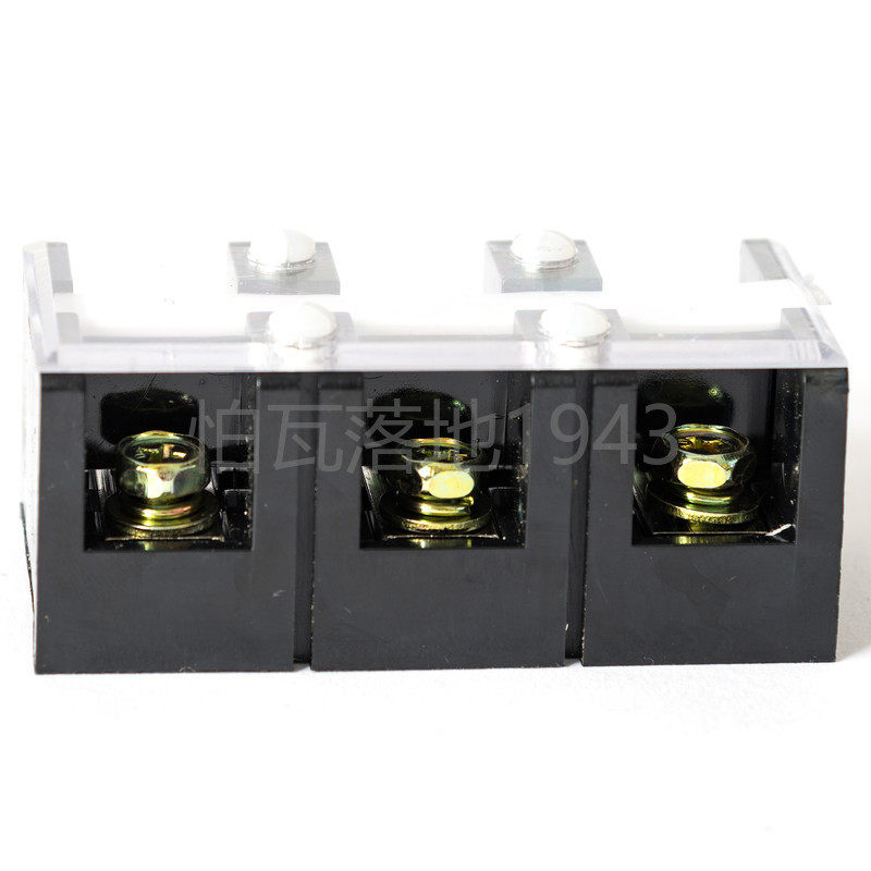 高品质 TC-603 (铜件) 3位60A 大电流接线端子 接线排 柱 连接器