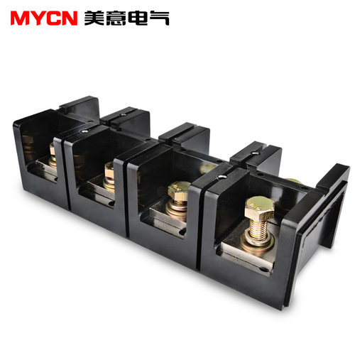 大电流TC-6004接线端子排4位电线连接器接线排接线柱绝缘接线端子