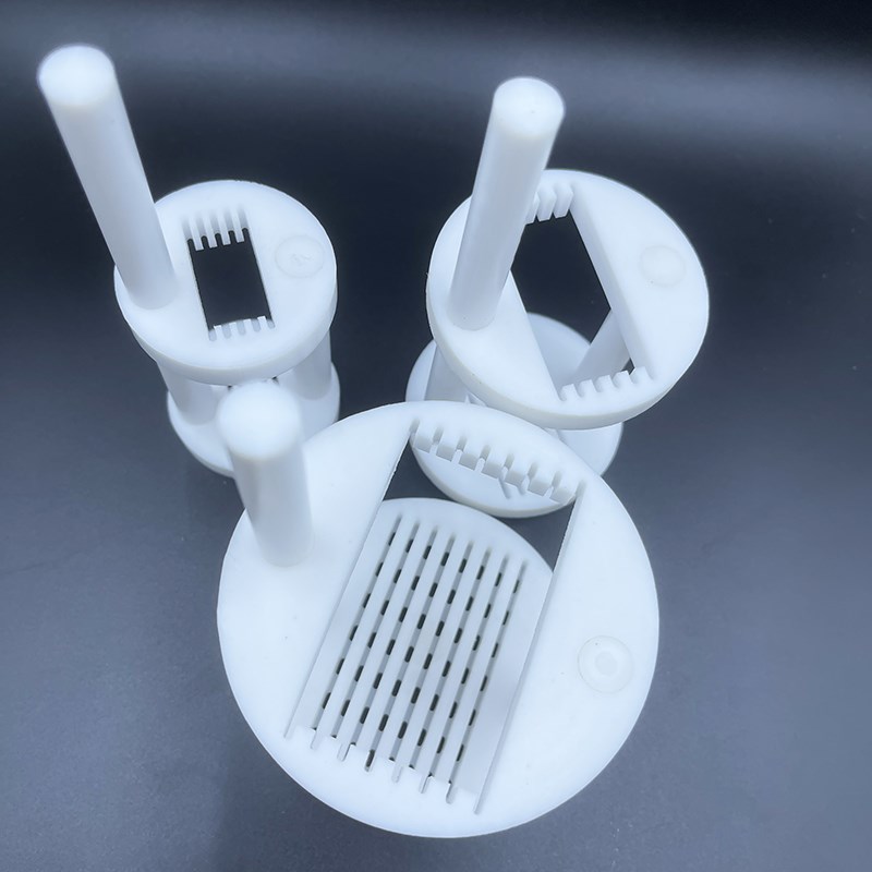 聚四氟乙烯ITO/FTO显影刻蚀导电玻璃清洗架耐酸碱四氟可调节花篮