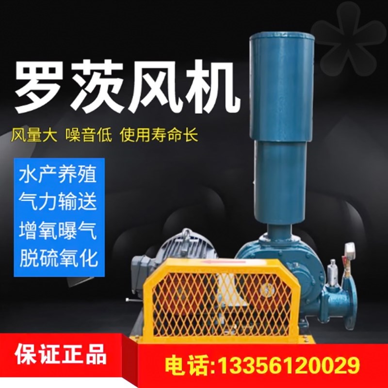 章丘高压罗茨鼓风机 鱼塘增氧 物料输送真空泵污水处理爆气