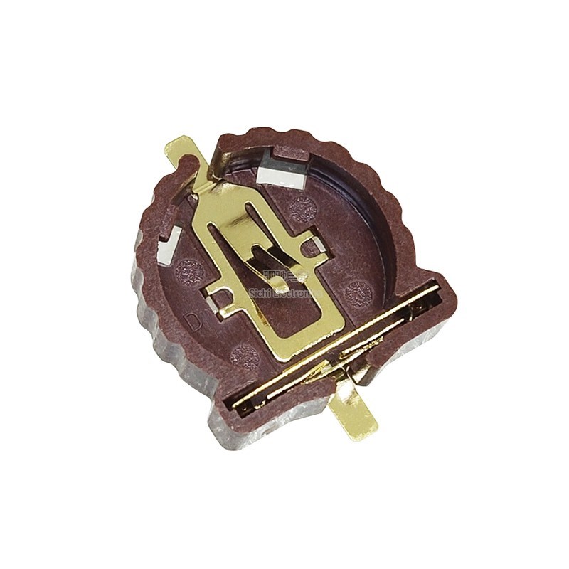 CR1220 纽扣电池座 贴片型 镀金 贴片电池座 环保全新 耐温295