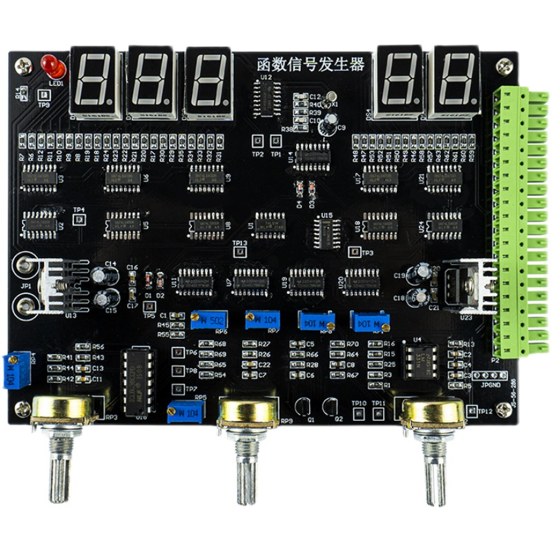 函数信号发生器电路 故障检修板 LabVIEW编程电子技能竞赛套件