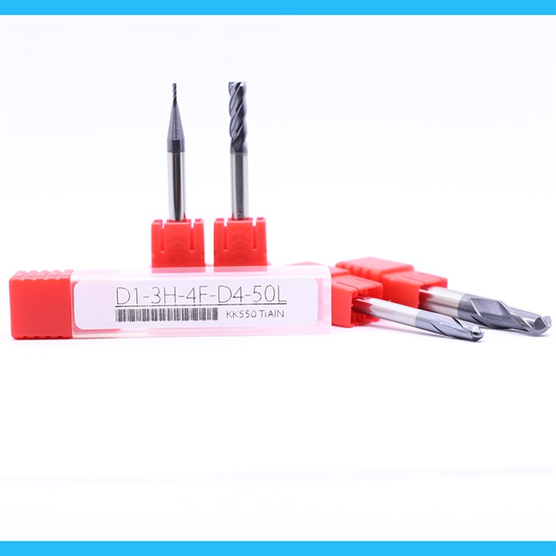 10/12/14/16/18r/20mm毫米55度4刃黑色涂层钨钢合金平底立铣刀加