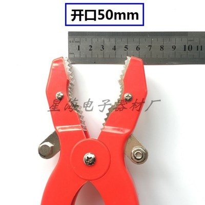 100A/200A回路电阻测试夹 大电流试验线10KV高压测试钳仪器连接线