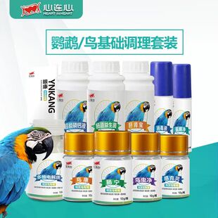 心连心鹦鹉肠道活菌电解质益生菌肝精鹦鹉呼吸道体外玄风鹦鹉鸟