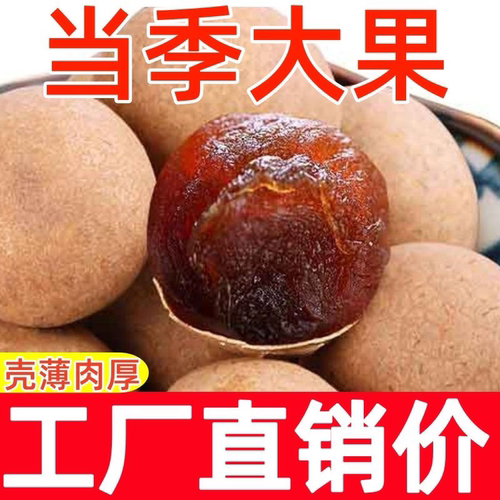 广东桂圆干特级大果纯天然高州桂圆肉干带壳龙眼干泡水当季新货