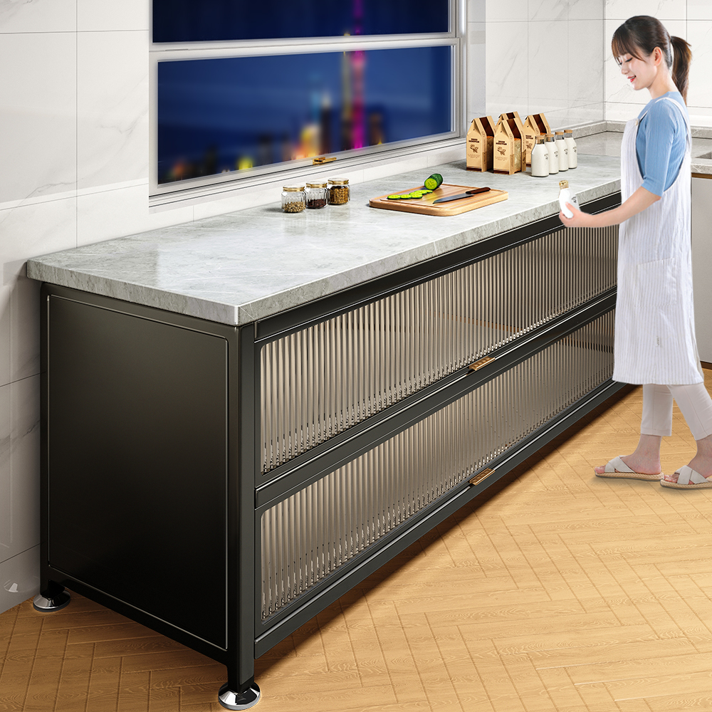 升级木板柜台面可剁肉！切菜！