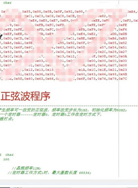 完整的 SPWM程序和正弦波c主程序 附赠多种逆变器原理图