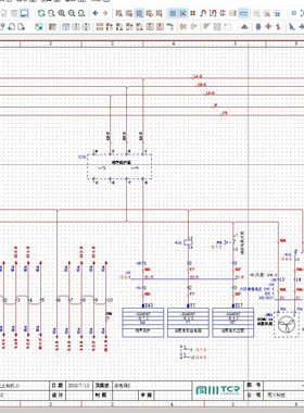 EPLAN2.7 2.9软件图纸源文件实际项目电气原理图ZW1