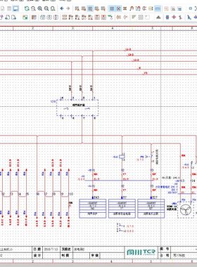 EPLAN2.7 2.9软件图纸源文件实际项目电气原理图ZW1