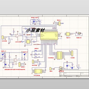 stm32F103c8t6输液器控制系统原理图+PCB+源码+文档