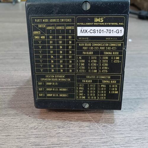 议价IMS步进驱动器MX-CS101-701-G1 功能可维修