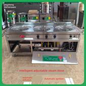 居正蒸包炉早餐售卖台商用蒸包子机蒸笼保温台多孔多功能节能蒸菜